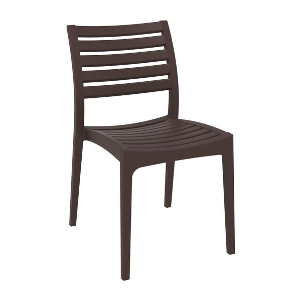 Ares Side Chair Brown