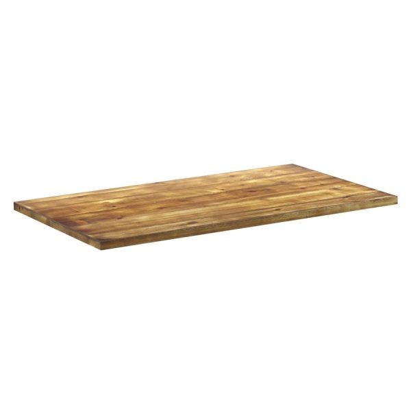 Rustic Solid Pine Top Rectangular