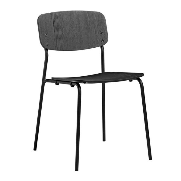 VORSTA Side Chair Black Ash