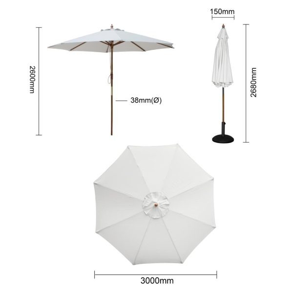 fs159 greyroundparasol