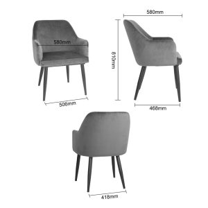 fx071 velvetchairs