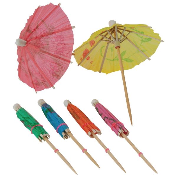 cl443 y 1 cocktail parasols pk144