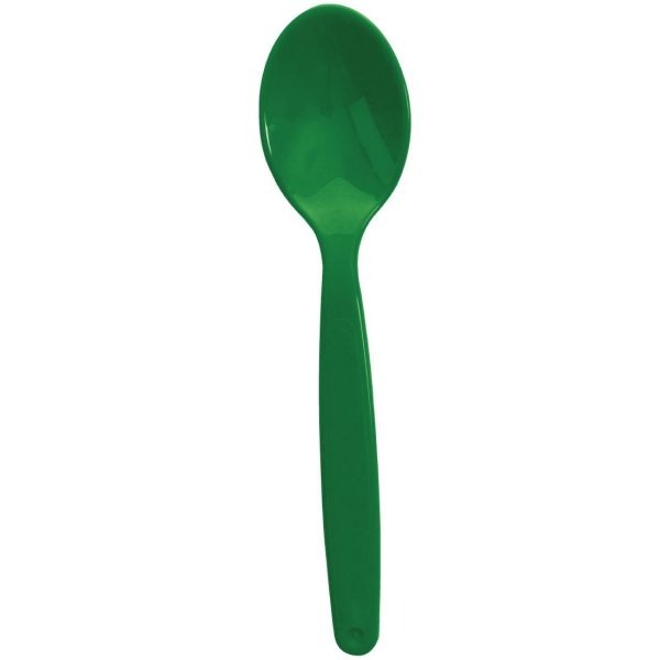 dl124 y kristallon spoon green 170mm