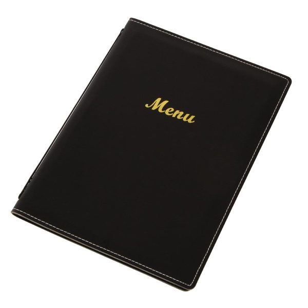 e221 menu leatherette a4 l