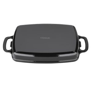 gh323 rectangularcastirondishblack