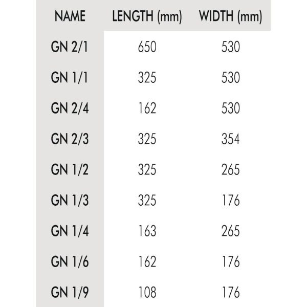 gn size guide